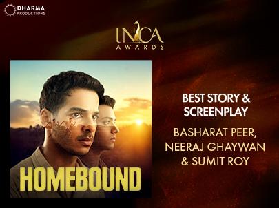 INCA Awards Winner : Best Story & Screenplay