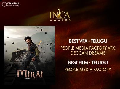 iNCA Awards Winner: Best VfX -Telugu Best Film -Telugu