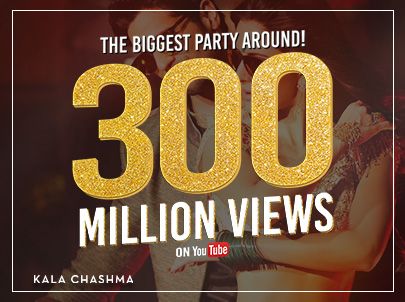 Kala Chashma Hits 300 Million Views!